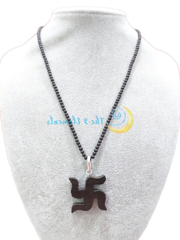 karungali swastika pendant maalai