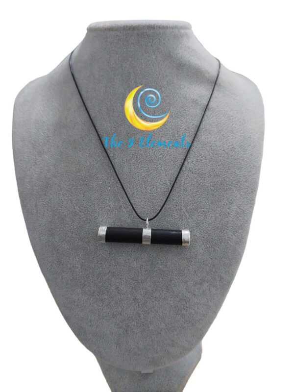 Karungali Wood Thaayathu/Talisman with Silver Cap |Protection from negative energy - Image 4